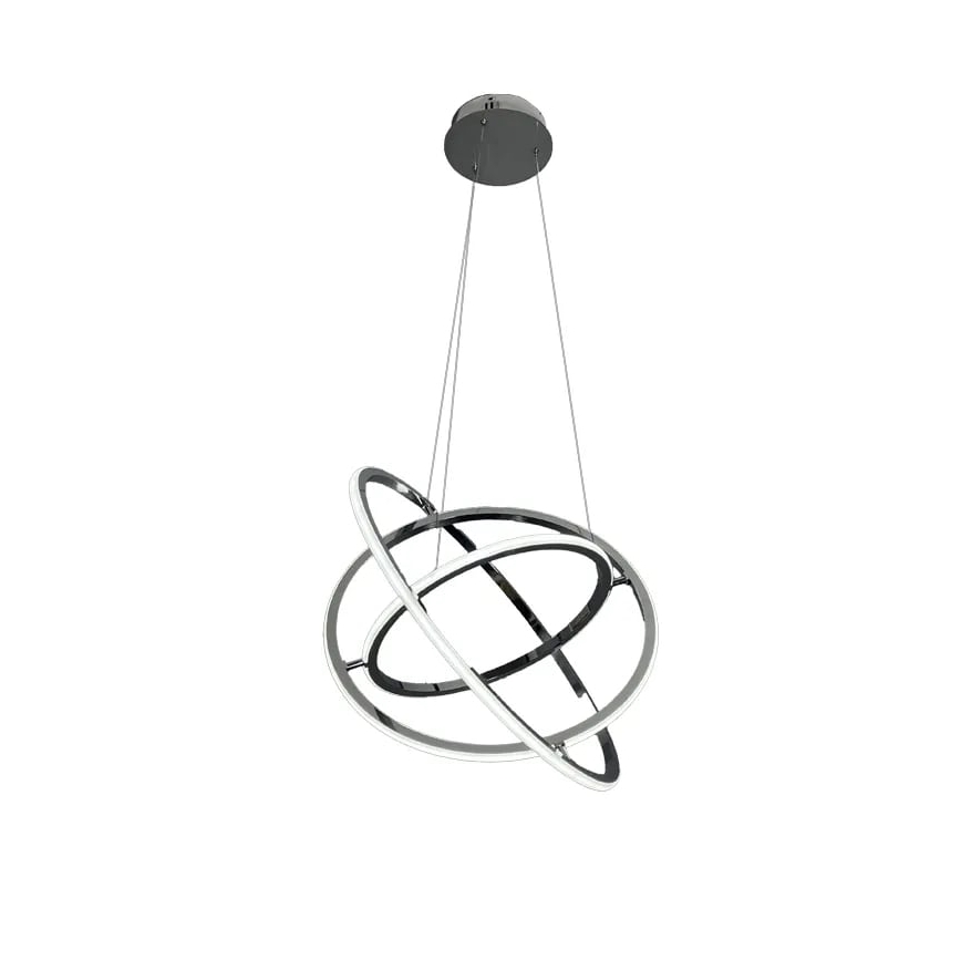 Lampa sufitowa LED ściemnialna na linkach LED/105W/230V 3000-6500K śr. 60 cm + pilot do zdalnego sterowania