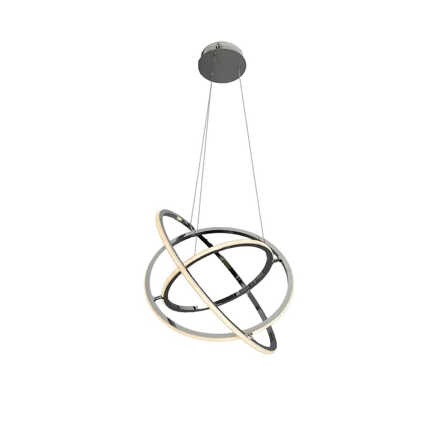 Lampa sufitowa LED ściemnialna na linkach LED/105W/230V 3000-6500K śr. 60 cm + pilot do zdalnego sterowania