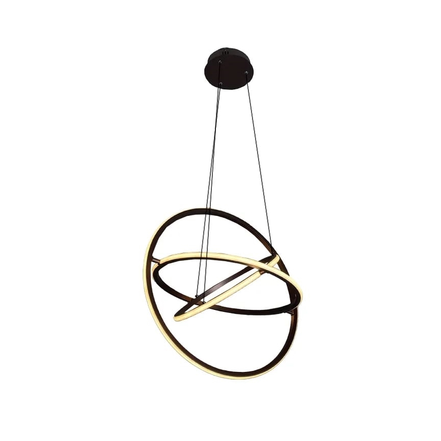 Lampa sufitowa LED ściemnialna na linkach LED/105W/230V 3000-6500K śr. 60 cm + pilot do zdalnego sterowania