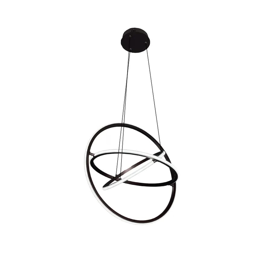 Lampa sufitowa LED ściemnialna na linkach LED/105W/230V 3000-6500K śr. 60 cm + pilot do zdalnego sterowania