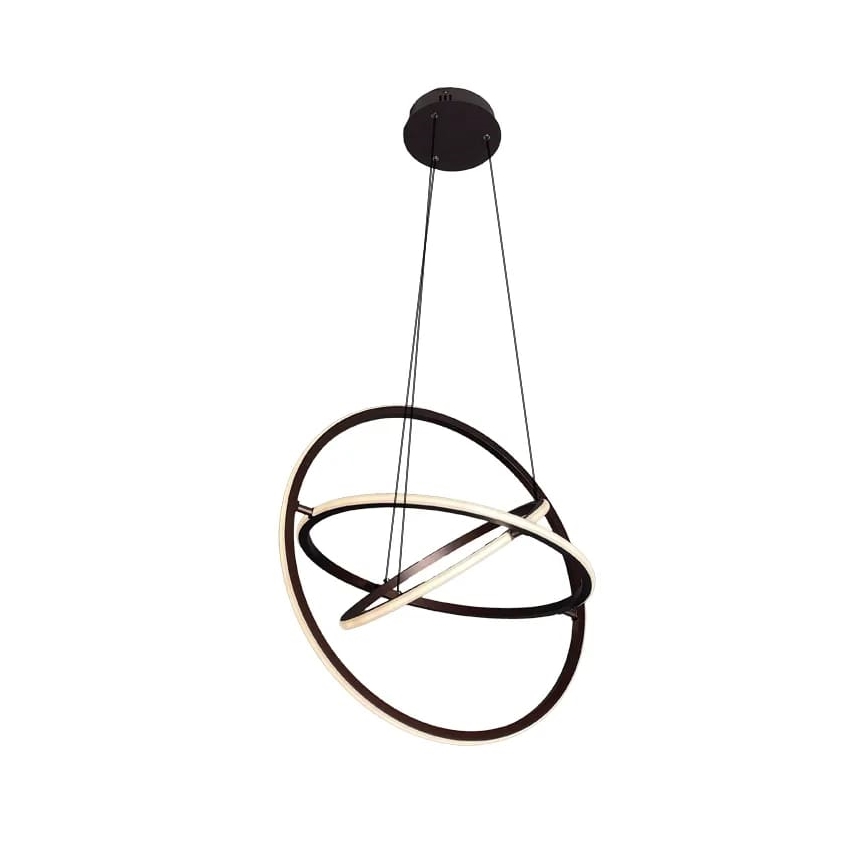 Lampa sufitowa LED ściemnialna na linkach LED/105W/230V 3000-6500K śr. 60 cm + pilot do zdalnego sterowania