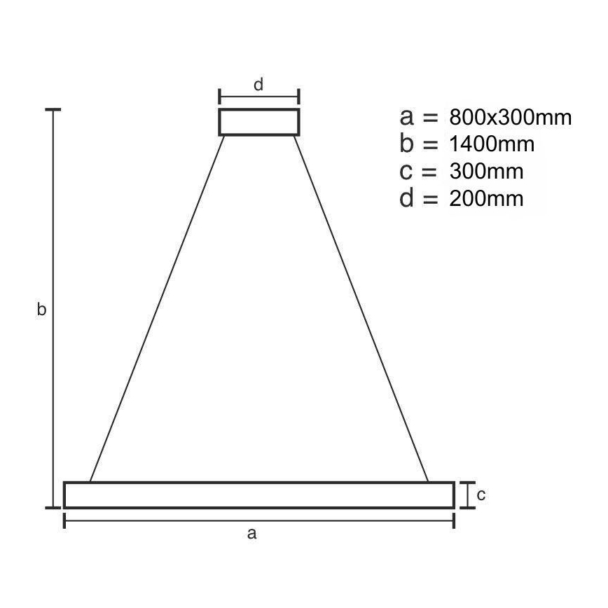 LED Kryształowy żyrandol na linkach ściemnialny LED/110W/230V 3000-6500K złoty + pilot do sterowania
