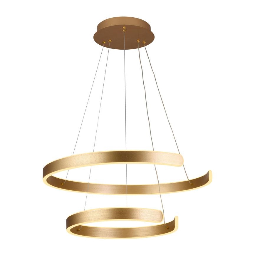 Lampa sufitowa LED ściemnialna na linkach LED/120W/230V 3000-6500K śr. 60 cm + pilot do zdalnego sterowania