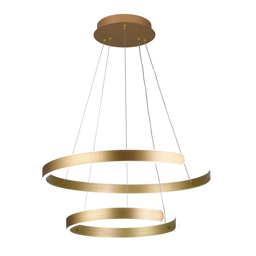 Lampa sufitowa LED ściemnialna na linkach LED/120W/230V 3000-6500K śr. 60 cm + pilot do zdalnego sterowania