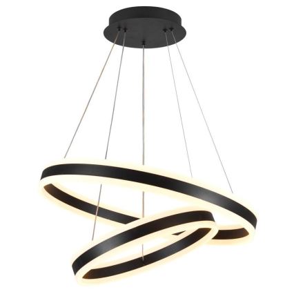 Lampa sufitowa LED ściemnialna na linkach LED/135W/230V 3000-6500K śr. 60 cm + pilot do zdalnego sterowania