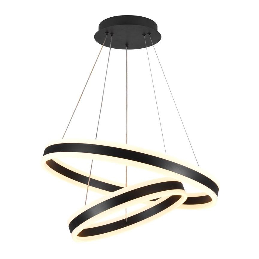 Lampa sufitowa LED ściemnialna na linkach LED/135W/230V 3000-6500K śr. 60 cm + pilot do zdalnego sterowania