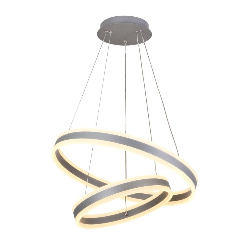 Lampa sufitowa LED ściemnialna na linkach LED/135W/230V 3000-6500K śr. 60 cm + pilot do zdalnego sterowania