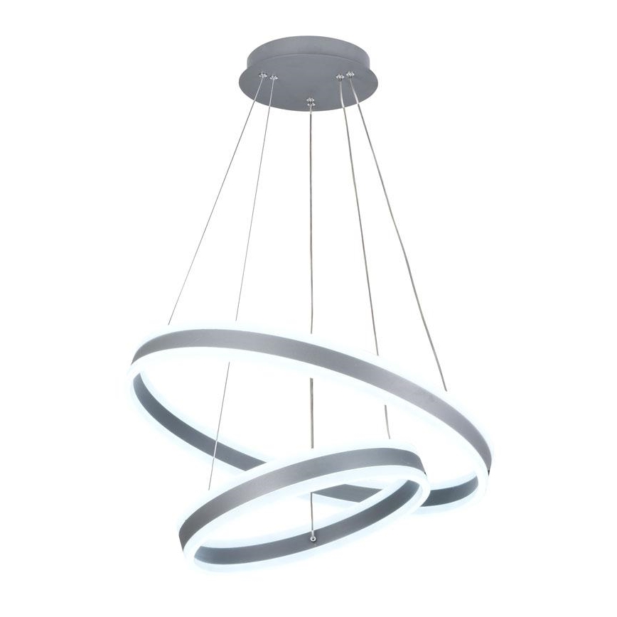 Lampa sufitowa LED ściemnialna na linkach LED/135W/230V 3000-6500K śr. 60 cm + pilot do zdalnego sterowania