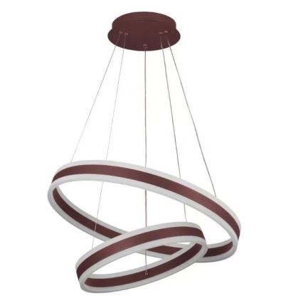 Lampa sufitowa LED ściemnialna na linkach LED/135W/230V 3000-6500K śr. 60 cm + pilot do zdalnego sterowania