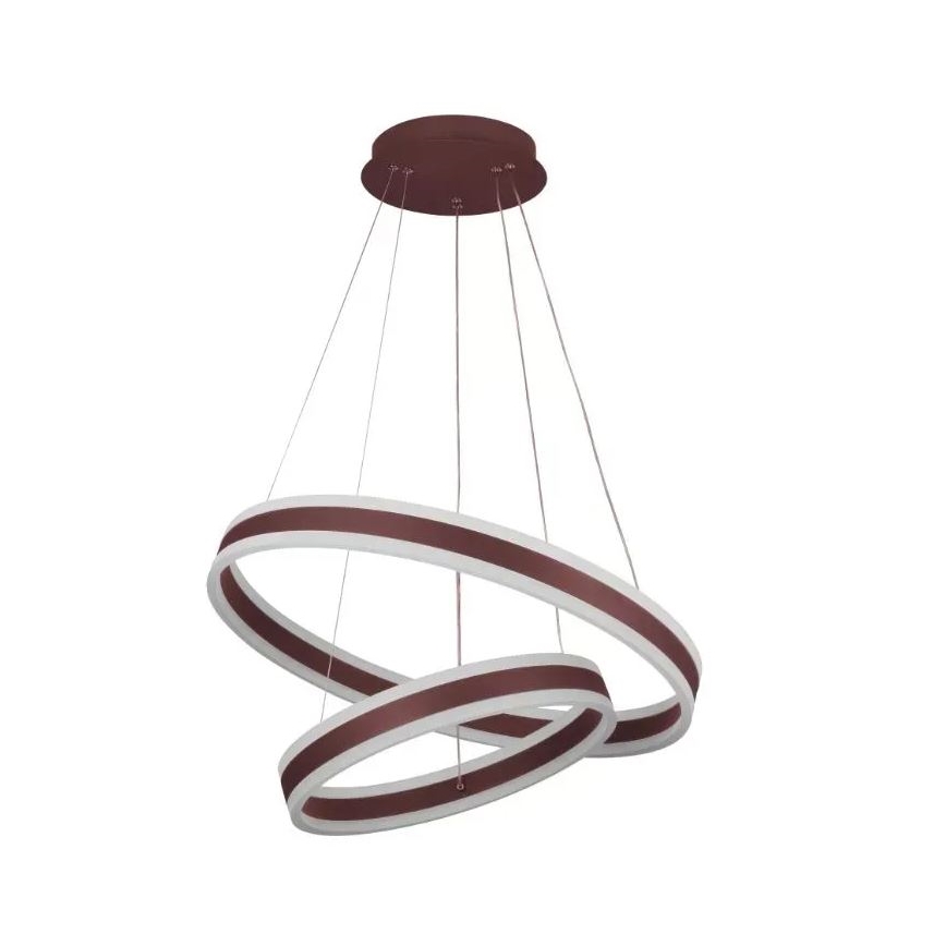 Lampa sufitowa LED ściemnialna na linkach LED/135W/230V 3000-6500K śr. 60 cm + pilot do zdalnego sterowania