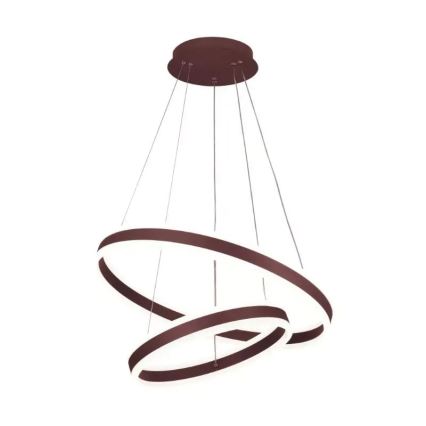 Lampa sufitowa LED ściemnialna na linkach LED/135W/230V 3000-6500K śr. 60 cm + pilot do zdalnego sterowania