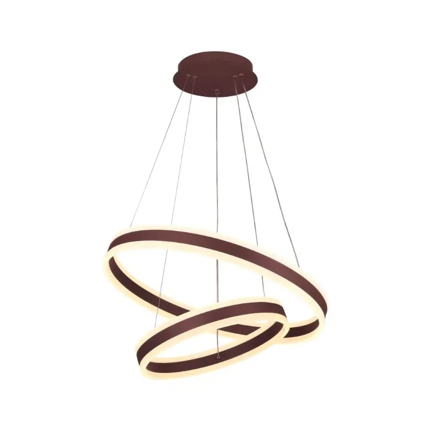 Lampa sufitowa LED ściemnialna na linkach LED/135W/230V 3000-6500K śr. 60 cm + pilot do zdalnego sterowania