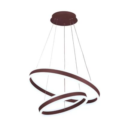 Lampa sufitowa LED ściemnialna na linkach LED/135W/230V 3000-6500K śr. 60 cm + pilot do zdalnego sterowania