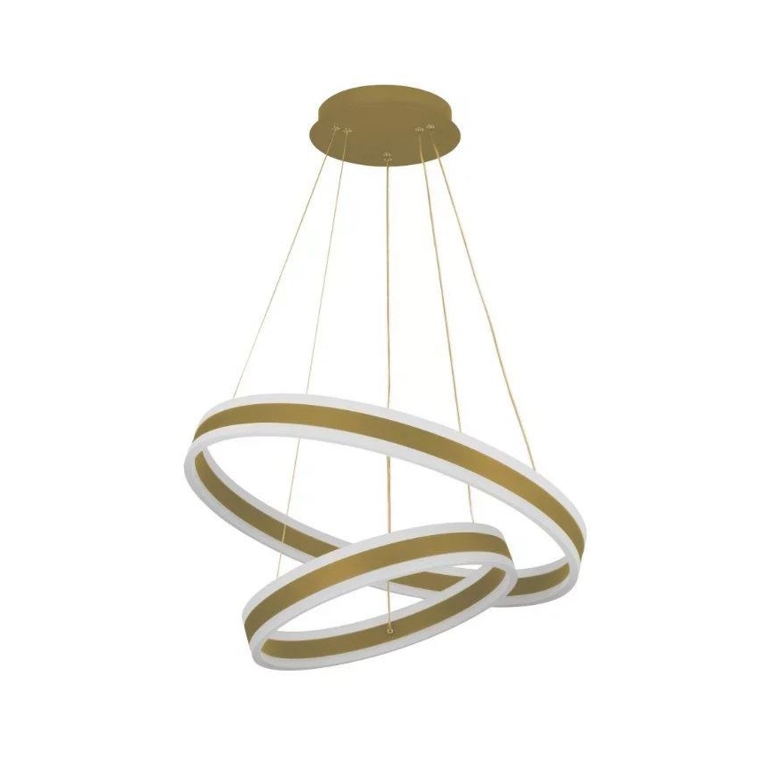 Lampa sufitowa LED ściemnialna na linkach LED/135W/230V 3000-6500K śr. 60 cm + pilot do zdalnego sterowania
