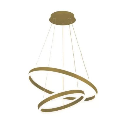 Lampa sufitowa LED ściemnialna na linkach LED/135W/230V 3000-6500K śr. 60 cm + pilot do zdalnego sterowania