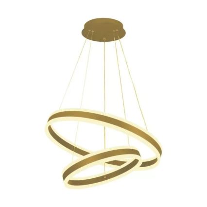 Lampa sufitowa LED ściemnialna na linkach LED/135W/230V 3000-6500K śr. 60 cm + pilot do zdalnego sterowania