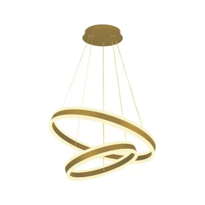 Lampa sufitowa LED ściemnialna na linkach LED/135W/230V 3000-6500K śr. 60 cm + pilot do zdalnego sterowania