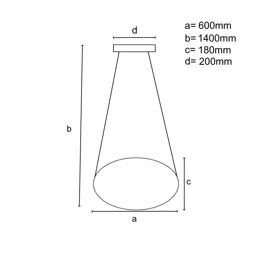 Lampa sufitowa LED ściemnialna na linkach LED/70W/230V 3000-6500K śr. 60 cm chrom błyszczący + pilot do zdalnego sterowania