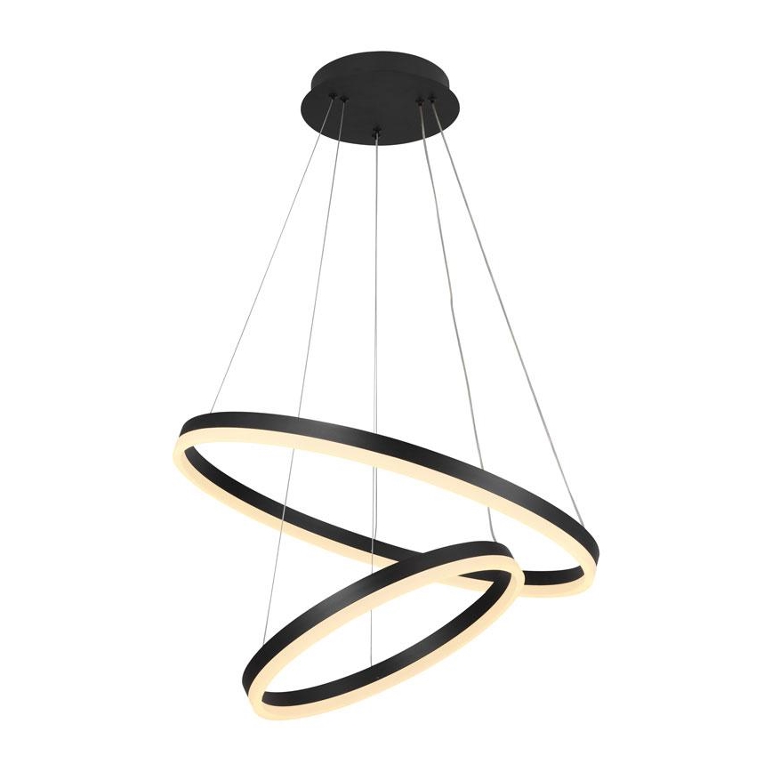 Lampa sufitowa LED ściemnialna na linkach LED/70W/230V 3000-6500K śr. 60 cm + pilot do zdalnego sterowania