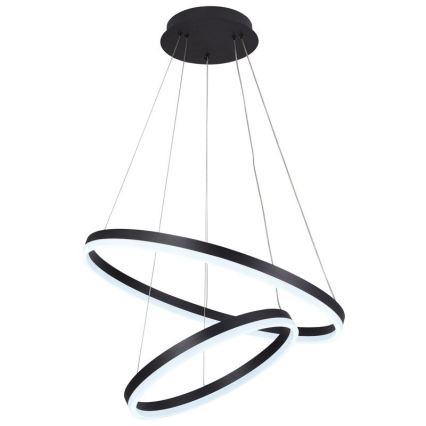 Lampa sufitowa LED ściemnialna na linkach LED/70W/230V 3000-6500K śr. 60 cm + pilot do zdalnego sterowania