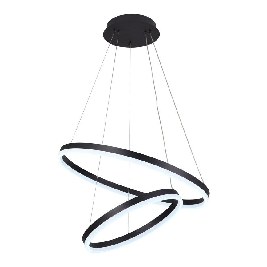 Lampa sufitowa LED ściemnialna na linkach LED/70W/230V 3000-6500K śr. 60 cm + pilot do zdalnego sterowania