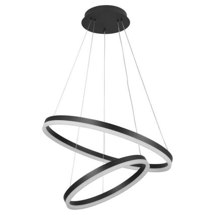 Lampa sufitowa LED ściemnialna na linkach LED/70W/230V 3000-6500K śr. 60 cm + pilot do zdalnego sterowania