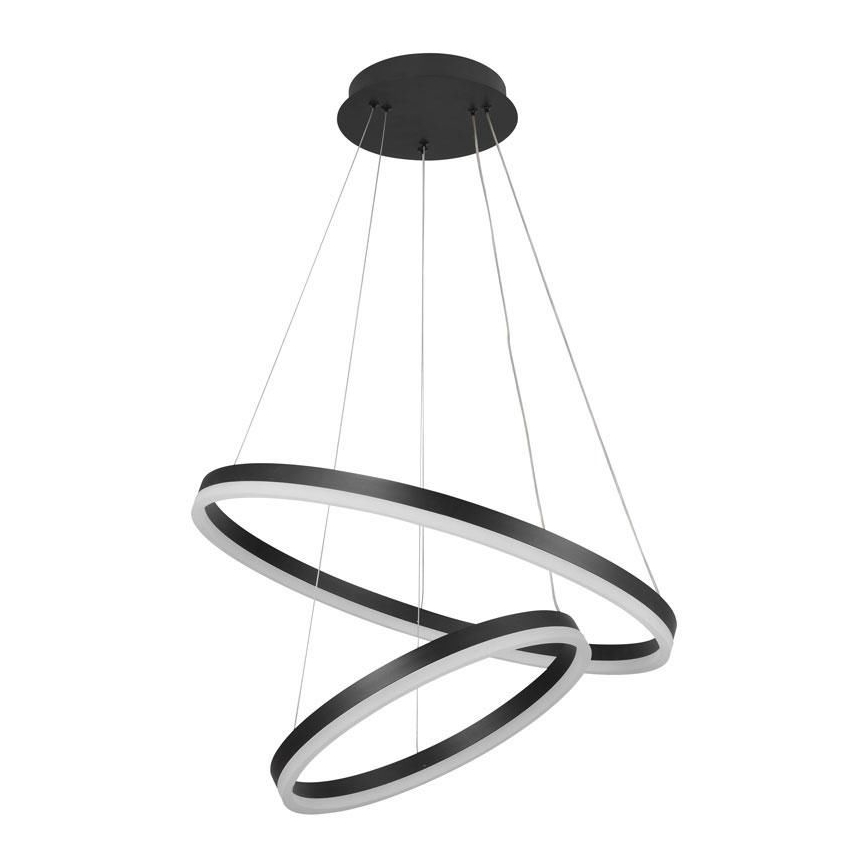 Lampa sufitowa LED ściemnialna na linkach LED/70W/230V 3000-6500K śr. 60 cm + pilot do zdalnego sterowania