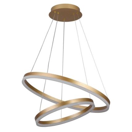 Lampa sufitowa LED ściemnialna na linkach LED/70W/230V 3000-6500K śr. 60 cm + pilot do zdalnego sterowania