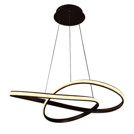 Lampa sufitowa LED ściemnialna na linkach LED/70W/230V 3000-6500K śr. 60 cm + pilot do zdalnego sterowania
