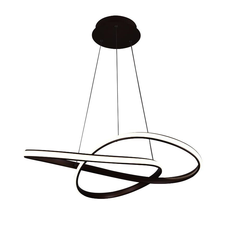 Lampa sufitowa LED ściemnialna na linkach LED/70W/230V 3000-6500K śr. 60 cm + pilot do zdalnego sterowania
