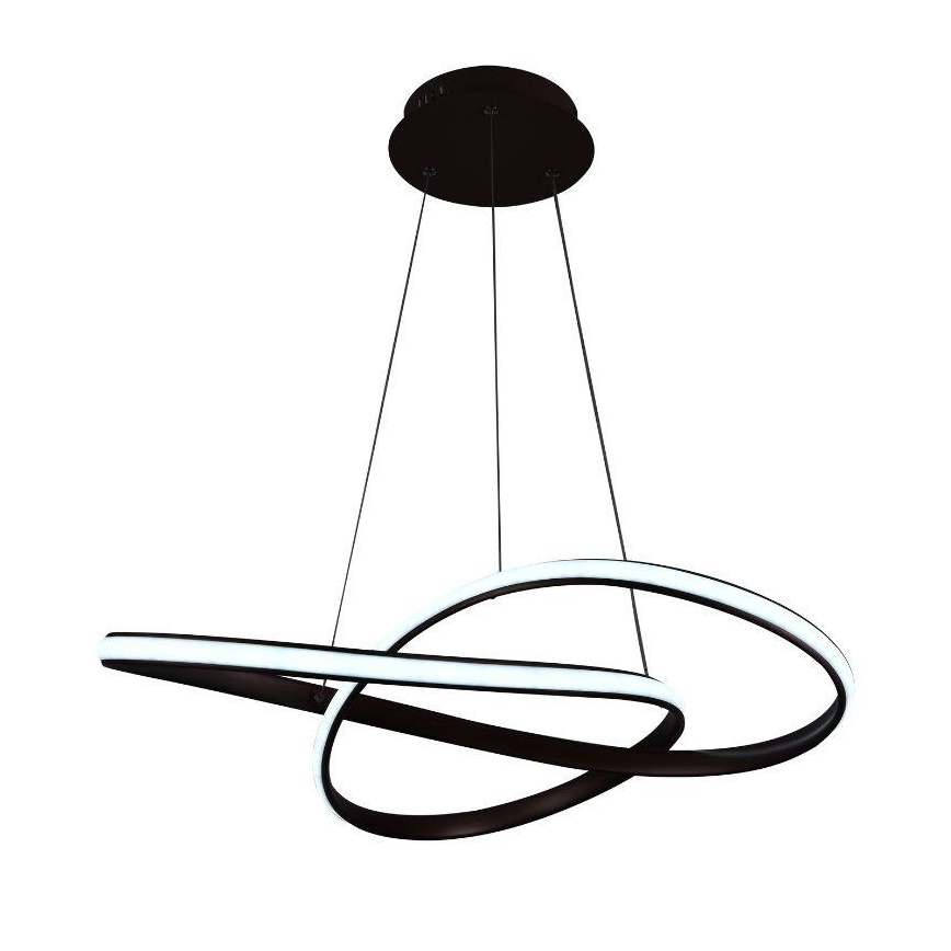 Lampa sufitowa LED ściemnialna na linkach LED/70W/230V 3000-6500K śr. 60 cm + pilot do zdalnego sterowania