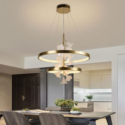 Lampa sufitowa LED ściemnialna na linkach LED/70W/230V 3000-6500K + pilot do zdalnego sterowania