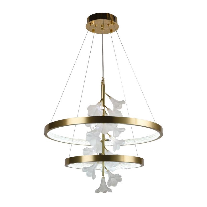 Lampa sufitowa LED ściemnialna na linkach LED/70W/230V 3000-6500K + pilot do zdalnego sterowania