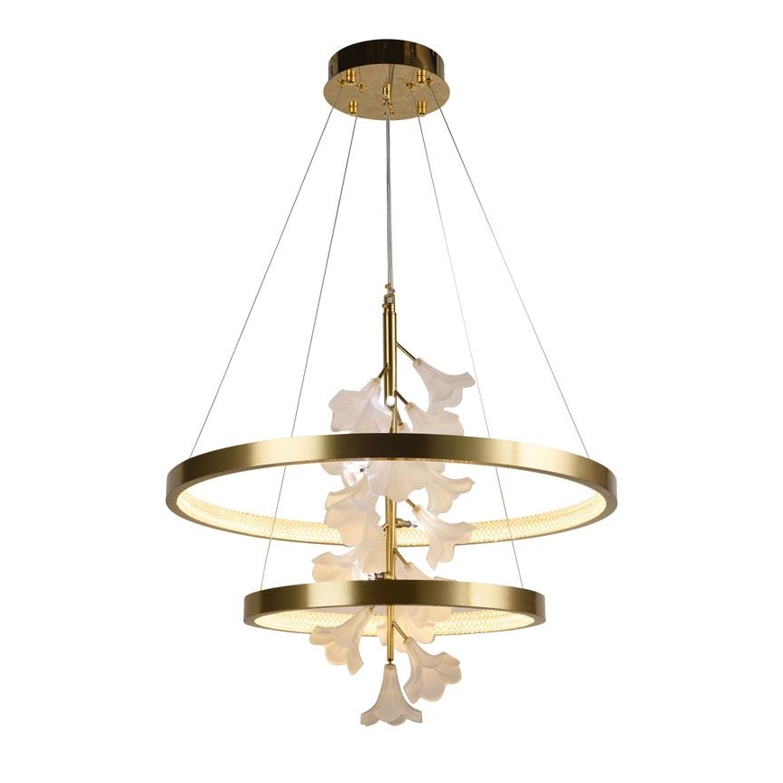 Lampa sufitowa LED ściemnialna na linkach LED/70W/230V 3000-6500K + pilot do zdalnego sterowania