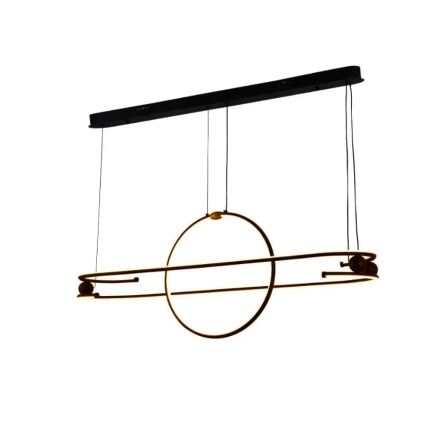 Lampa sufitowa LED ściemnialna na linkach LED/95W/230V 3000-6500K + pilot do zdalnego sterowania