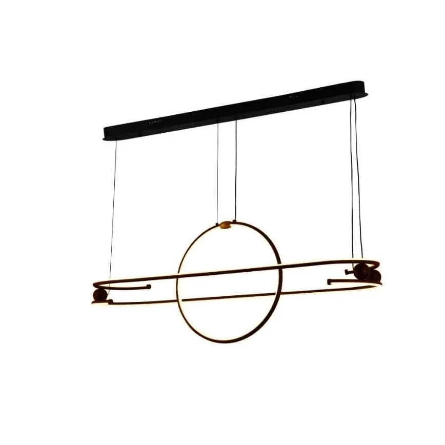 Lampa sufitowa LED ściemnialna na linkach LED/95W/230V 3000-6500K + pilot do zdalnego sterowania