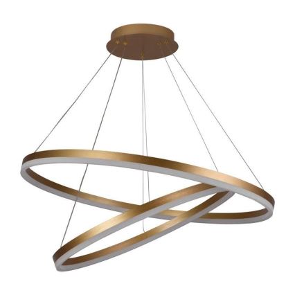 Lampa sufitowa LED ściemnialna na linkach LED/100W/230V 3000-6500K śr. 80 cm + pilot do zdalnego sterowania