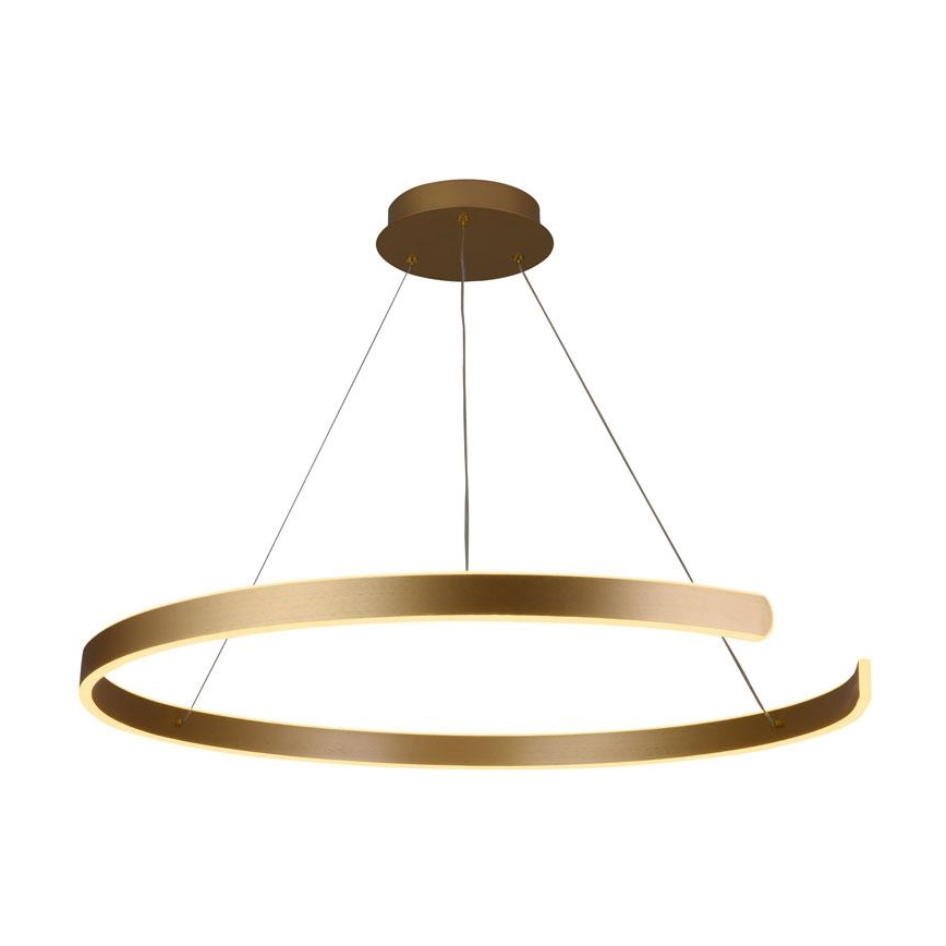 Lampa sufitowa LED ściemnialna na linkach LED/100W/230V 3000-6500K śr. 80 cm + pilot do zdalnego sterowania