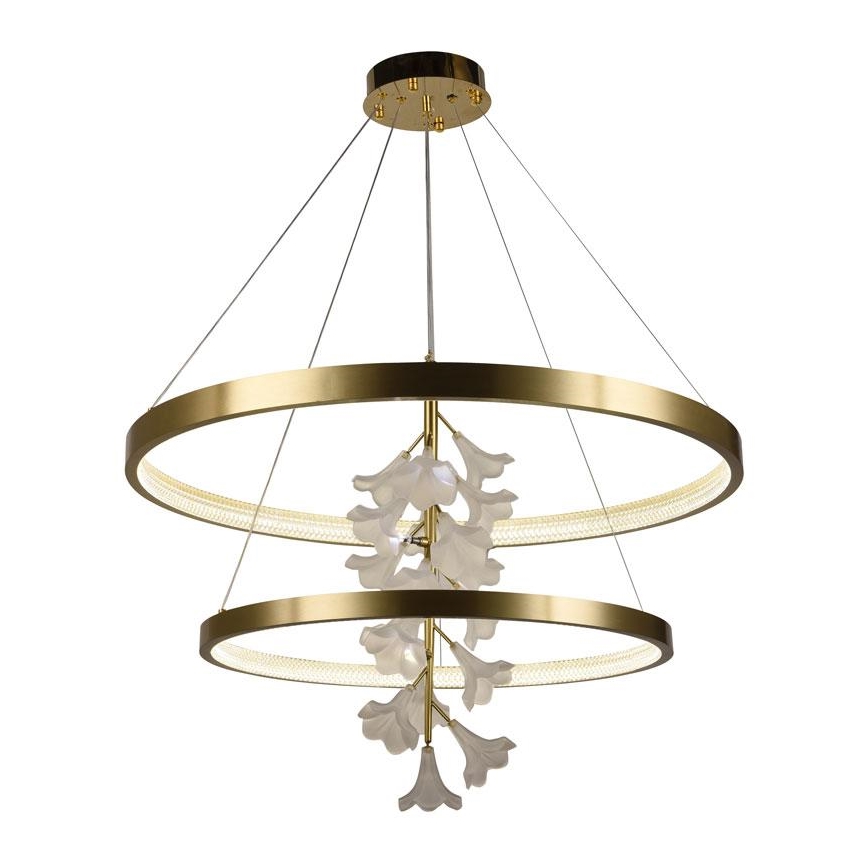 Lampa sufitowa LED ściemnialna na linkę LED/100W/230V 3000-6500K + pilot do zdalnego sterowania