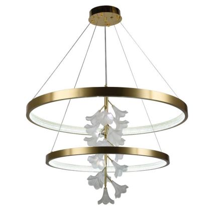 Lampa sufitowa LED ściemnialna na linkę LED/100W/230V 3000-6500K + pilot do zdalnego sterowania