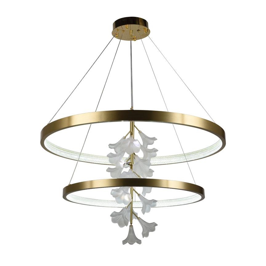 Lampa sufitowa LED ściemnialna na linkę LED/100W/230V 3000-6500K + pilot do zdalnego sterowania