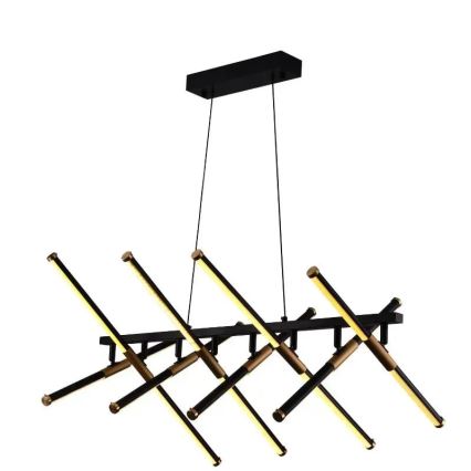Lampa sufitowa LED ściemnialna na linkę LED/100W/230V 3000-6500K + pilot do zdalnego sterowania