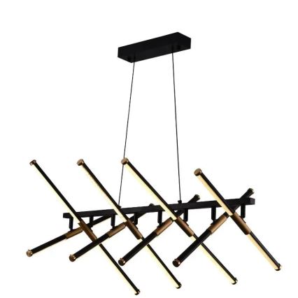 Lampa sufitowa LED ściemnialna na linkę LED/100W/230V 3000-6500K + pilot do zdalnego sterowania