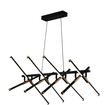 Lampa sufitowa LED ściemnialna na linkę LED/100W/230V 3000-6500K + pilot do zdalnego sterowania