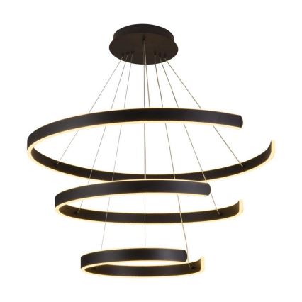 Lampa sufitowa LED ściemnialna na linkach LED/220W/230V 3000-6500K śr. 80 cm + pilot do zdalnego sterowania