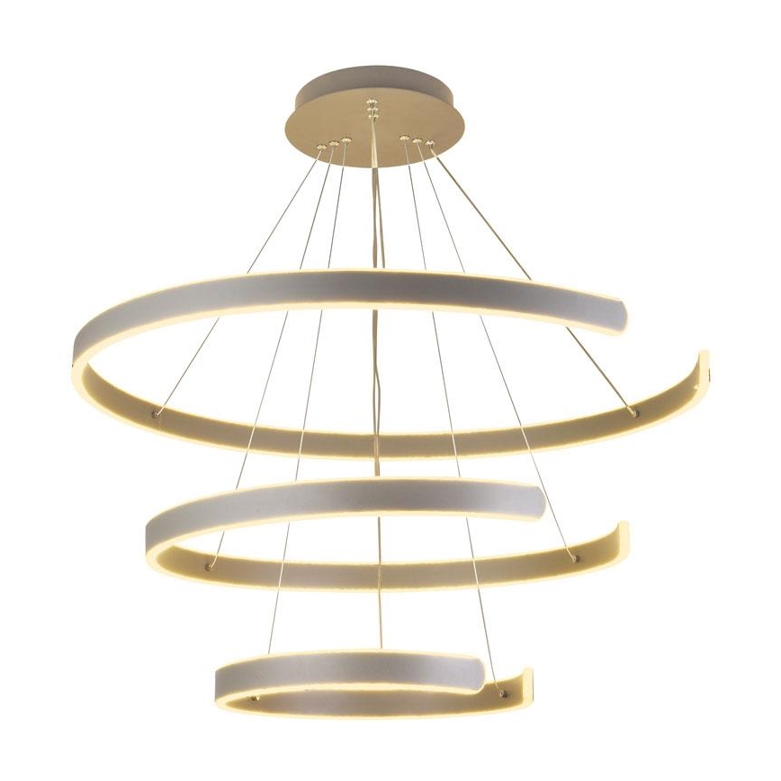 Lampa sufitowa LED ściemnialna na linkach LED/220W/230V 3000-6500K śr. 80 cm + pilot do zdalnego sterowania