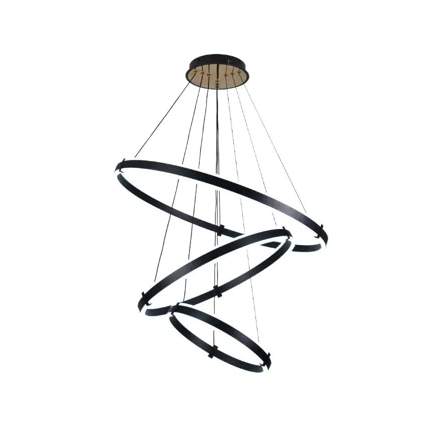 Lampa sufitowa LED ściemnialna na linkach LED/250W/230V 3000-6500K śr. 80 cm + pilot do zdalnego sterowania