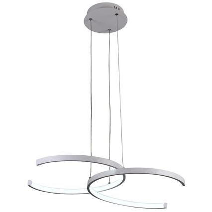 Lampa sufitowa LED ściemnialna na linkach LED/50W/230V 3000-6500K + pilot zdalnego sterowania