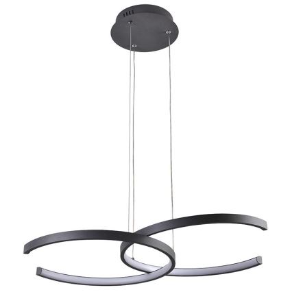 Lampa sufitowa LED ściemnialna na linkach LED/50W/230V 3000-6500K + pilot zdalnego sterowania