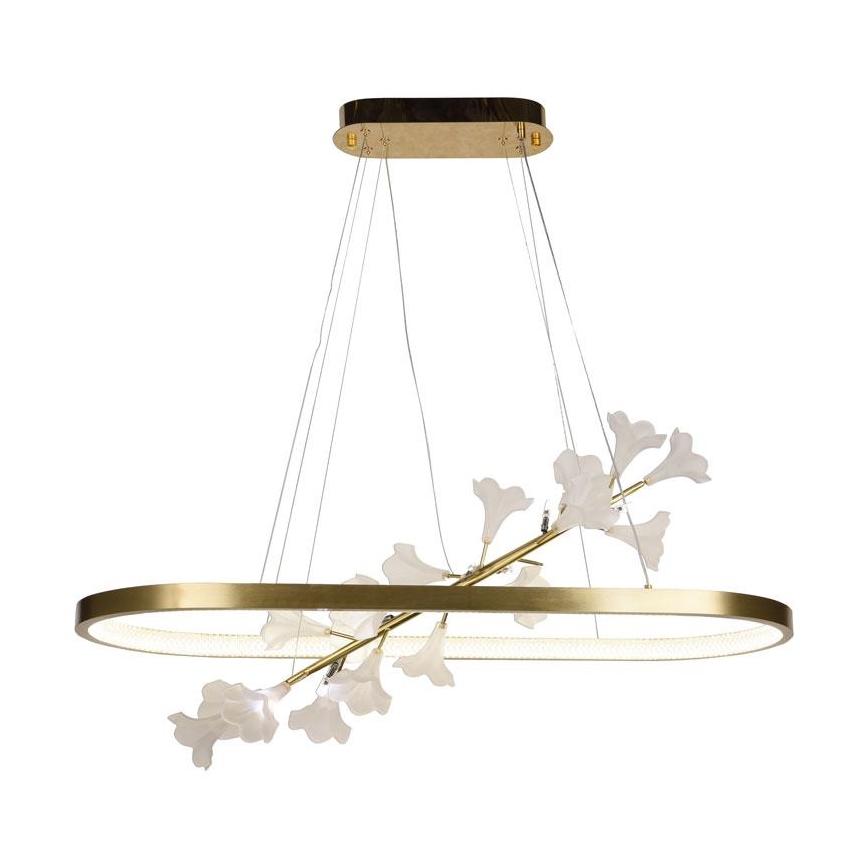 Lampa sufitowa LED ściemnialna na linkach LED/55W/230V 3000-6500K + pilot do zdalnego sterowania